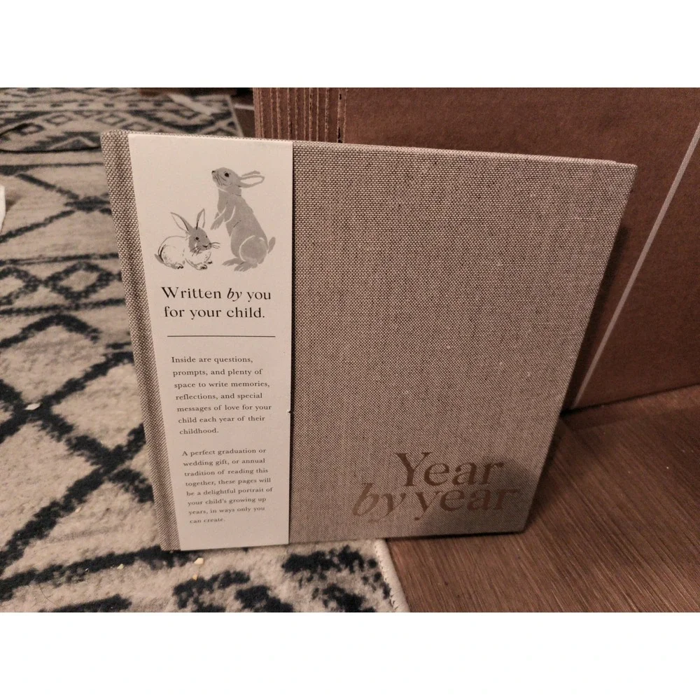 Year by Year: Written by You for Your Child Hardcover by Hathaway, Miriam New
